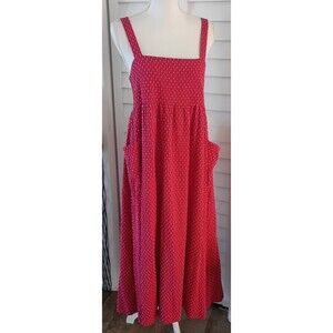 Pomander Place Tuckernuck Geneva Square Neck Dress Resort‎ Pockets S